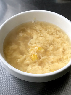 中華スープ (粒コーン・タマゴ)-レシピのメイン写真