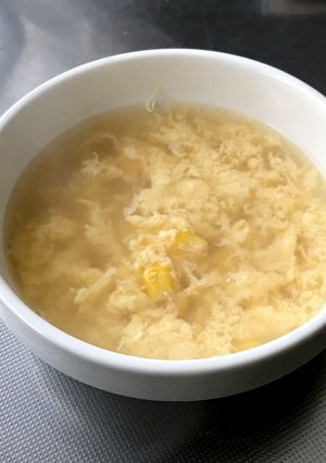 中華スープ (粒コーン・タマゴ)-レシピのメイン写真