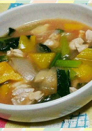 具だくさんトマトのスープ煮-レシピのメイン写真