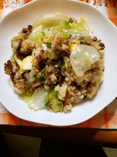 牛肉レタスチャーハン-レシピのメイン写真