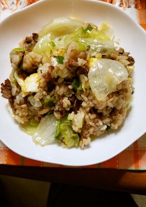 牛肉レタスチャーハン-レシピのメイン写真