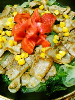 焼いて美味しい豚バラとレタスの蒸し鍋-レシピのメイン写真