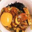 ヒジキのカレーがけ そんなに美味しくない