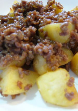 水を使わない！ひき肉で簡単肉じゃが☆-レシピのメイン写真