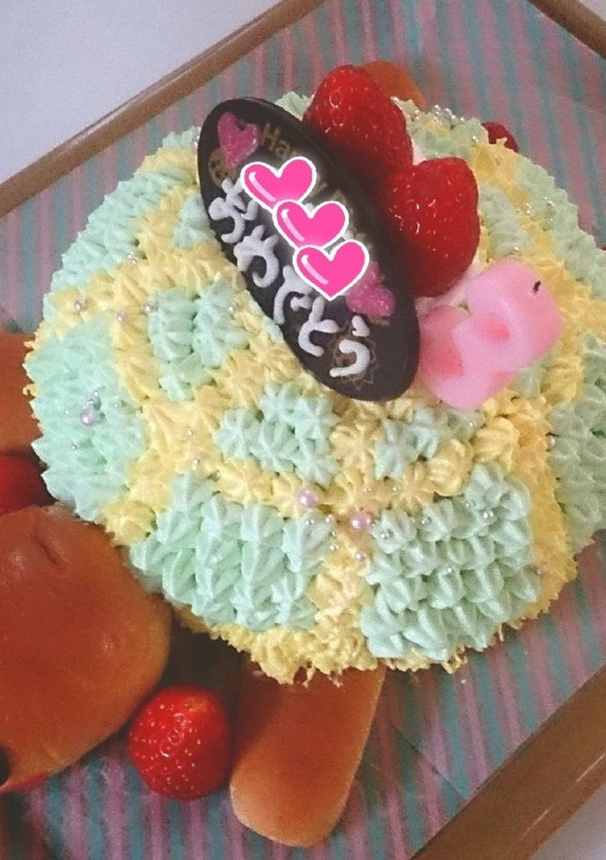 かめさんケーキ～記録用-レシピのメイン写真