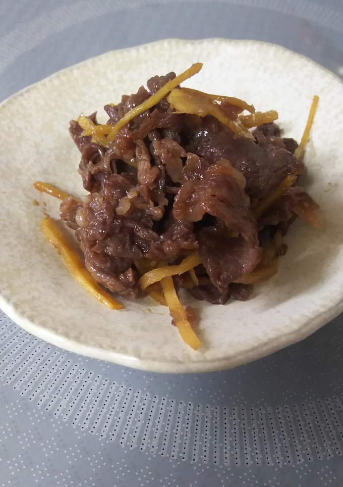定番☆牛肉のしぐれ煮-レシピのメイン写真