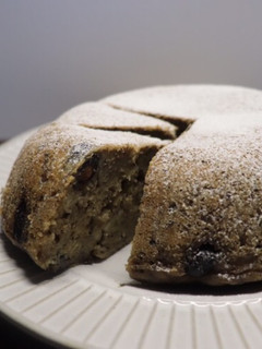 食べる黒豆ほうじ茶で簡単炊飯器ケーキ-レシピのメイン写真