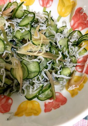 キュウリとみょうがの酢の物-レシピのメイン写真