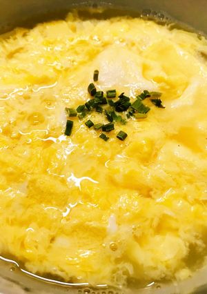 ⭐️１分で出来る簡単美味しい玉子スープ-レシピのメイン写真