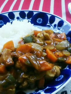 ポリ袋湯煎♥簡単カレーライス-レシピのメイン写真