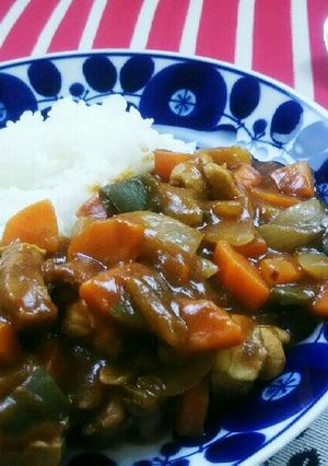 ポリ袋湯煎♥簡単カレーライス-レシピのメイン写真