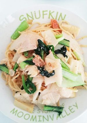 筍と小松菜のたらこバターパスタ-レシピのメイン写真
