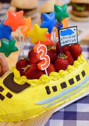 バースデーケーキ 3歳 覚書-レシピのメイン写真