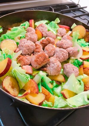 野菜たっぷり肉団子-レシピのメイン写真