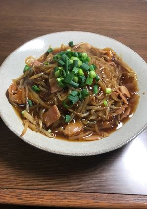 もやしとベーコンのトロトロあんかけ厚揚げ-レシピのメイン写真