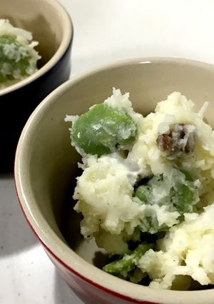カリカリベーコンとそら豆のポテトサラダ-レシピのメイン写真