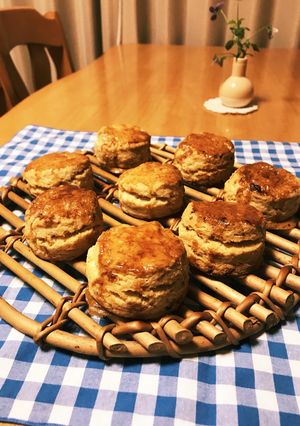 間違いなしスコーン。朝食、オヤツに！簡単-レシピのメイン写真