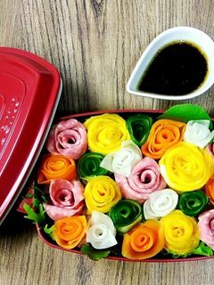 材料3つ☆海苔いらず!巻かないお寿司-レシピのメイン写真