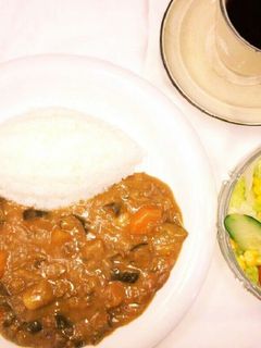 なすカレー&サラダ-レシピのメイン写真