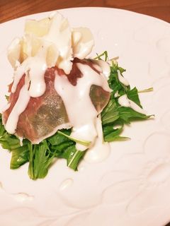 水菜のサラダ-レシピのメイン写真