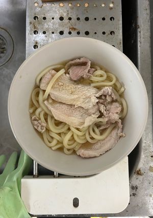 肉うどん-レシピのメイン写真