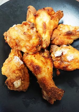 オーブンでフライド風ウマ辛チキン-レシピのメイン写真