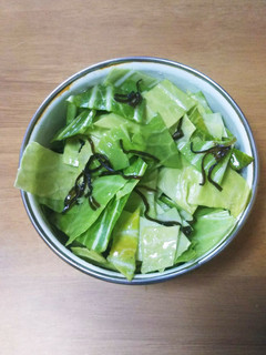 春キャベツの塩昆布和え-レシピのメイン写真