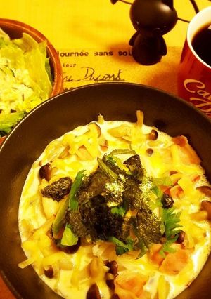 低糖質・糖質ゼロ麺で明太クリームパスタ風-レシピのメイン写真
