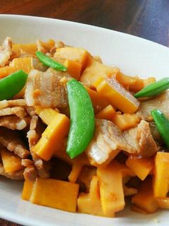 ご飯が進む!竹の子と豚肉の中華風甘辛炒め-レシピのメイン写真