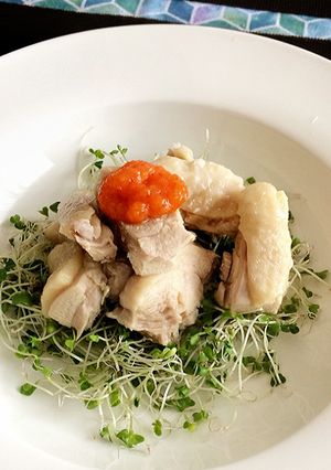 さっぱり美味し＾＾「簡単ヘルシー茹で鶏」-レシピのメイン写真