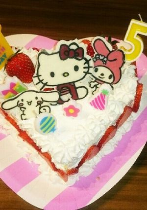 キティちゃん ケーキ♡-レシピのメイン写真