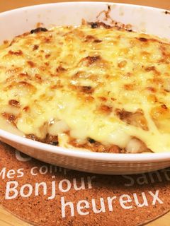 超簡単!サバ味噌煮缶の豆腐グラタン-レシピのメイン写真