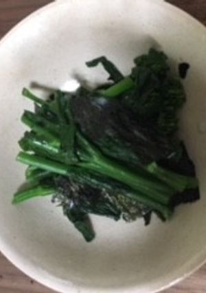 菜の花のおひたし？ナムル？-レシピのメイン写真