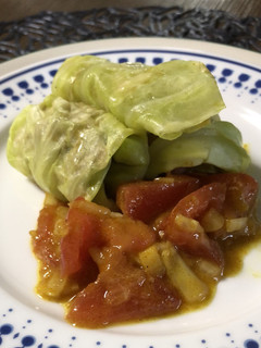 春キャベツの豚肉巻きカレーソース添え-レシピのメイン写真