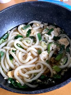 卵とじうどん-レシピのメイン写真