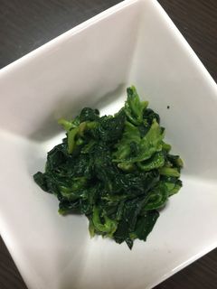 ほうれん草のからし和え-レシピのメイン写真
