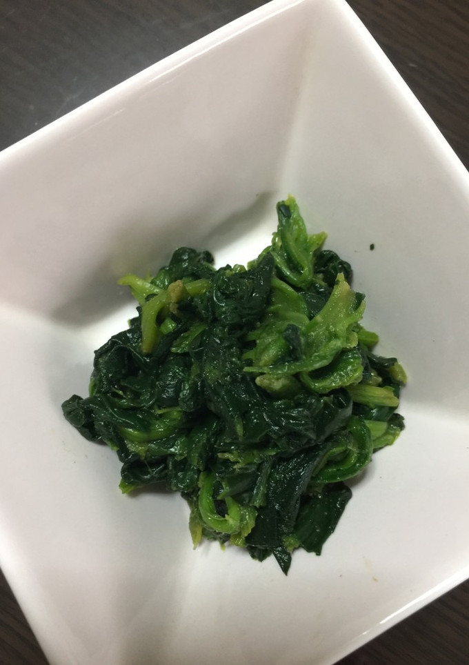 ほうれん草のからし和え-レシピのメイン写真
