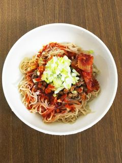 ふるる冷麺で納豆ネギ和え!-レシピのメイン写真