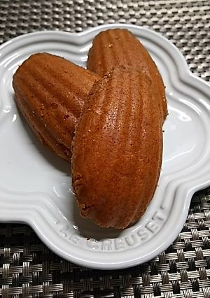シェル型マドレーヌ-レシピのメイン写真