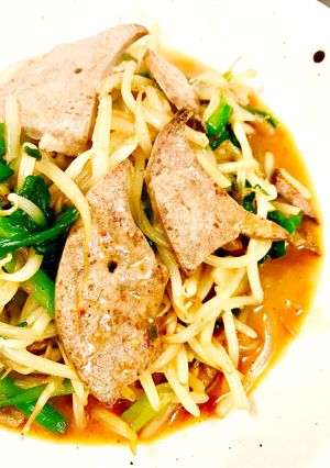 ⭐️ 本格でとても美味しいレバニラ炒め！-レシピのメイン写真