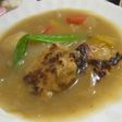 鶏のつくねで和風クリームシチュー
