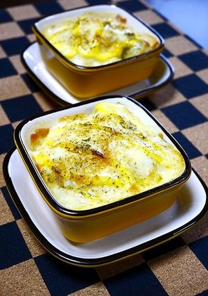 簡単！ちょっと食べたい時の☆ミニグラタン-レシピのメイン写真