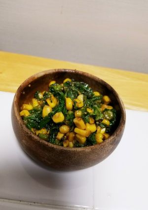 ふき味噌コーンバター-レシピのメイン写真