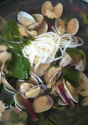 あさりそうめん（血管ダイエット1219）-レシピのメイン写真