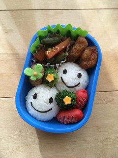 キャラ弁*簡単スマイルおにぎり-レシピのメイン写真