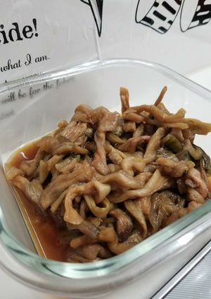 ずきがんぴょうの煮物（ずいき）-レシピのメイン写真