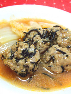 ひじきたっぷり肉団子のお酢煮込み-レシピのメイン写真
