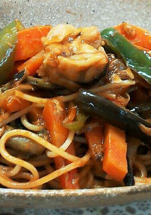 100円焼売でつくる！節約本格ナポリタン-レシピのメイン写真