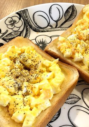簡単♪早い♪卵トースト-レシピのメイン写真
