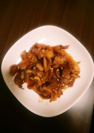 鶏皮の甘辛炒め-レシピのメイン写真